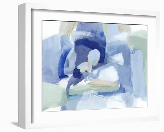 Blue Formation I-Christina Long-Framed Art Print