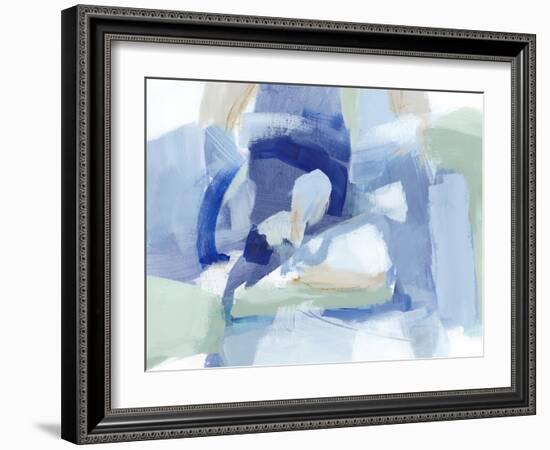 Blue Formation I-Christina Long-Framed Art Print