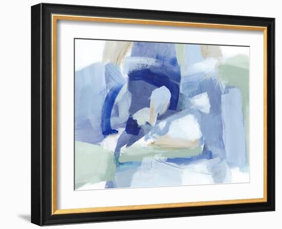 Blue Formation I-Christina Long-Framed Art Print