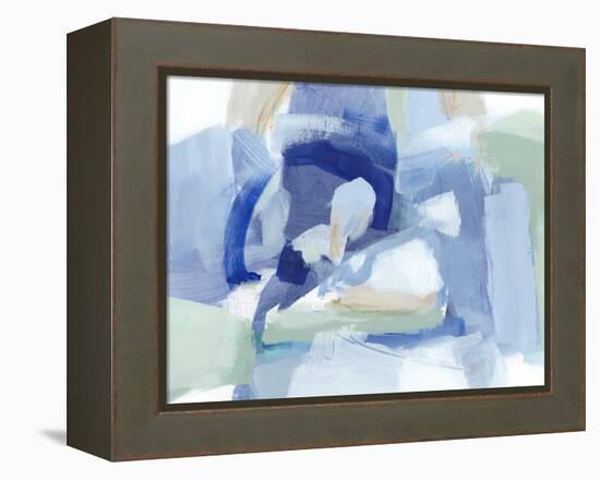 Blue Formation I-Christina Long-Framed Stretched Canvas