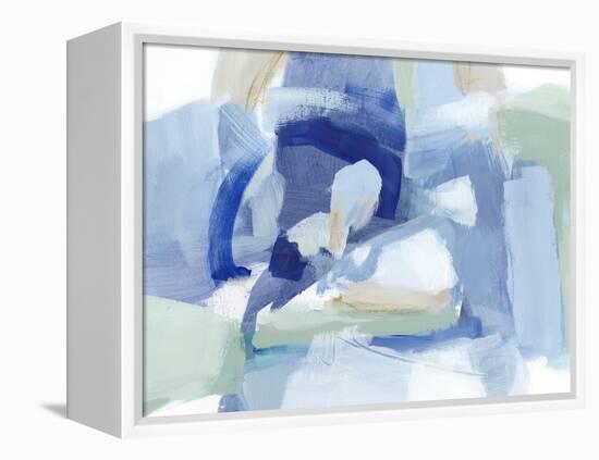 Blue Formation I-Christina Long-Framed Stretched Canvas