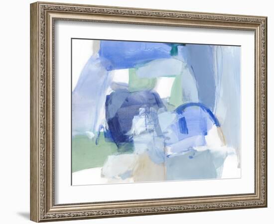 Blue Formation II-Christina Long-Framed Art Print
