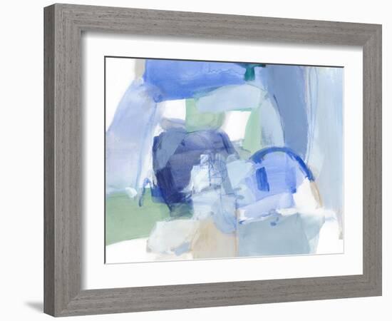 Blue Formation II-Christina Long-Framed Art Print