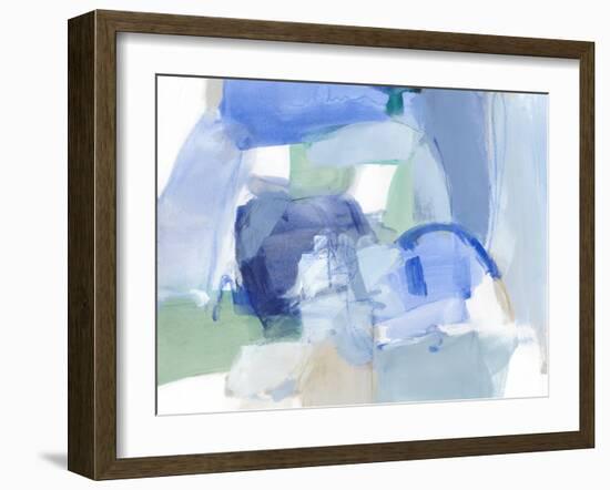 Blue Formation II-Christina Long-Framed Art Print