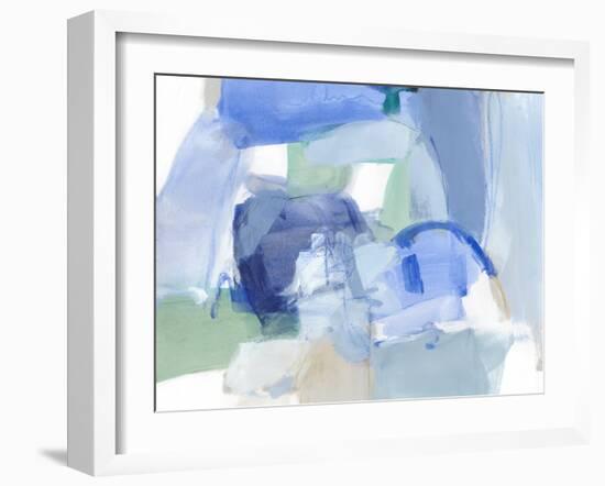 Blue Formation II-Christina Long-Framed Art Print