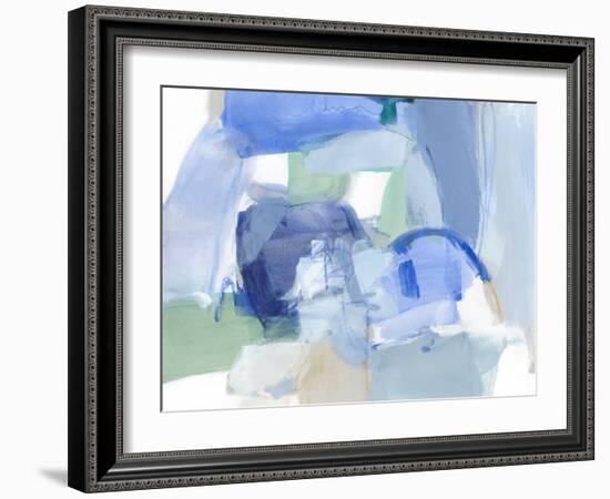 Blue Formation II-Christina Long-Framed Art Print