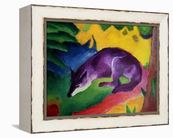 Blue Fox, 1911-Franz Marc-Framed Premier Image Canvas