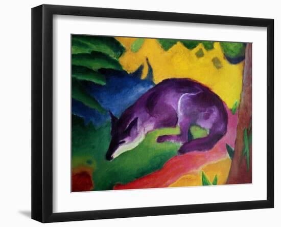 Blue Fox, 1911-Franz Marc-Framed Giclee Print