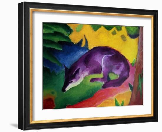 Blue Fox, 1911-Franz Marc-Framed Giclee Print