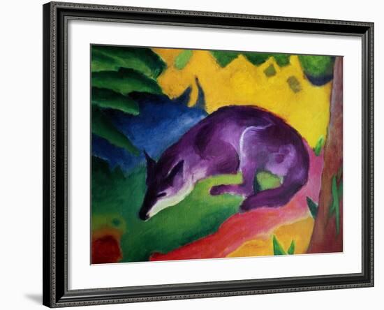 Blue Fox, 1911-Franz Marc-Framed Giclee Print