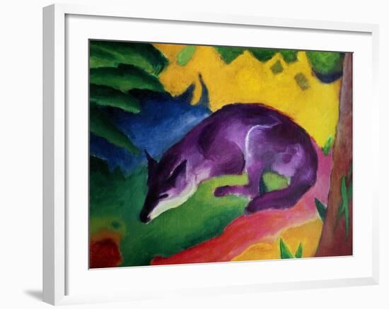 Blue Fox, 1911-Franz Marc-Framed Giclee Print