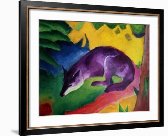 Blue Fox, 1911-Franz Marc-Framed Giclee Print