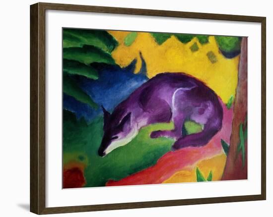 Blue Fox, 1911-Franz Marc-Framed Giclee Print