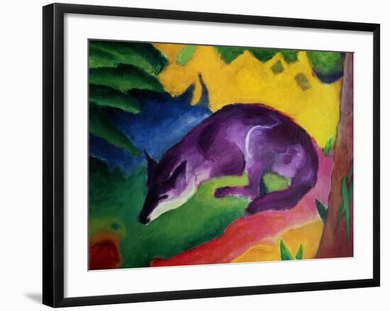 Blue Fox, 1911-Franz Marc-Framed Giclee Print