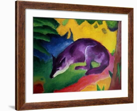 Blue Fox, 1911-Franz Marc-Framed Giclee Print