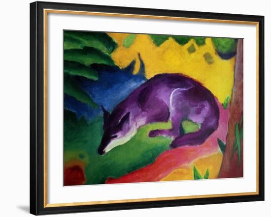 Blue Fox, 1911-Franz Marc-Framed Giclee Print