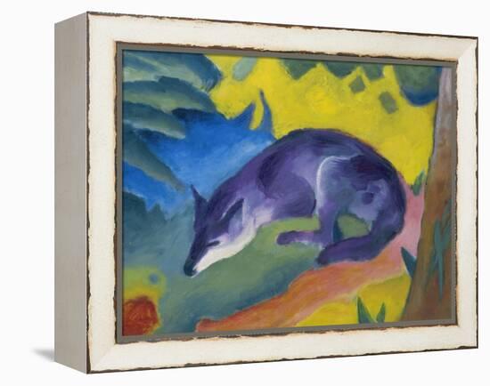 Blue Fox, 1911-Franz Marc-Framed Premier Image Canvas