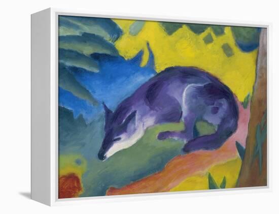 Blue Fox, 1911-Franz Marc-Framed Premier Image Canvas