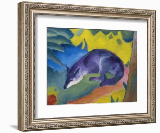 Blue Fox, 1911-Franz Marc-Framed Giclee Print