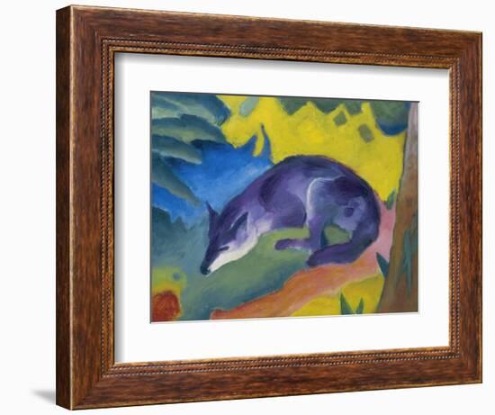 Blue Fox, 1911-Franz Marc-Framed Giclee Print