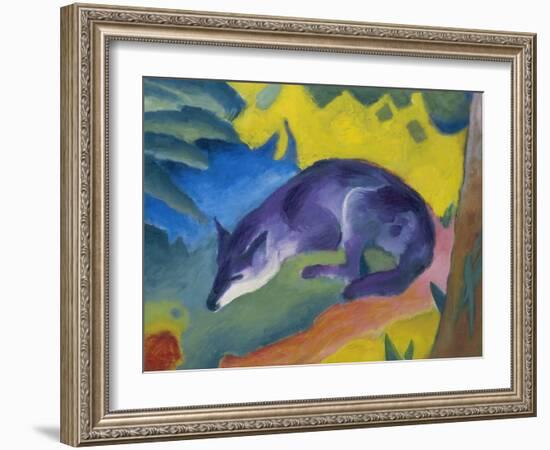 Blue Fox, 1911-Franz Marc-Framed Giclee Print