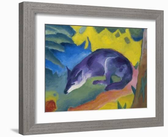 Blue Fox, 1911-Franz Marc-Framed Giclee Print