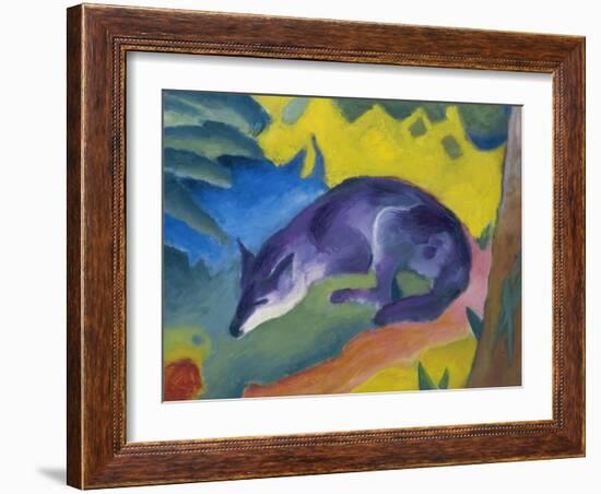 Blue Fox, 1911-Franz Marc-Framed Giclee Print