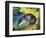 Blue Fox-Franz Marc-Framed Art Print