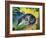 Blue Fox-Franz Marc-Framed Art Print