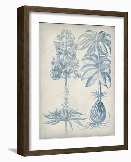 Blue Fresco Floral I-Vision Studio-Framed Art Print