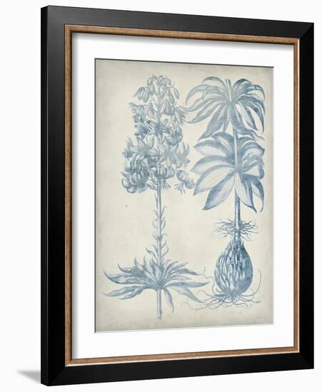 Blue Fresco Floral I-Vision Studio-Framed Art Print