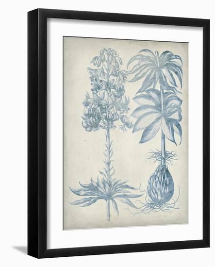 Blue Fresco Floral I-Vision Studio-Framed Art Print