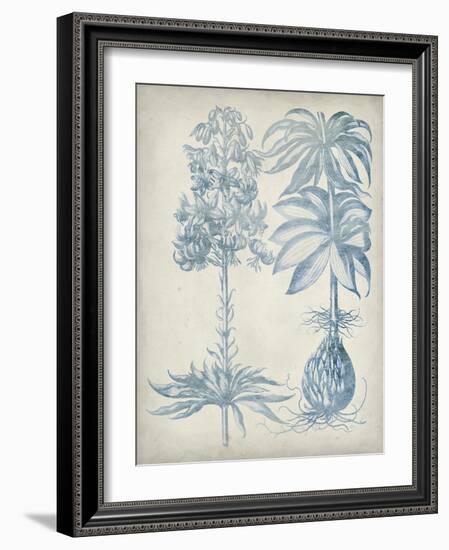 Blue Fresco Floral I-Vision Studio-Framed Art Print