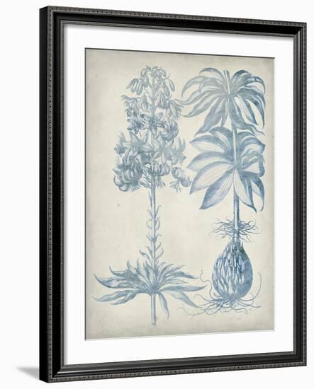 Blue Fresco Floral I-Vision Studio-Framed Art Print