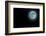 Blue Full Moon Isolated on a Black Sky-Steve Collender-Framed Photographic Print