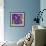 Blue Fusion-Ruth Palmer-Framed Art Print displayed on a wall