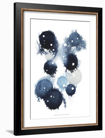 Blue Galaxy IV-Grace Popp-Framed Art Print