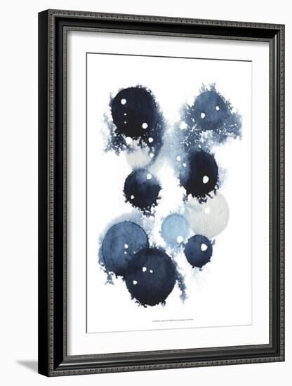 Blue Galaxy IV-Grace Popp-Framed Art Print