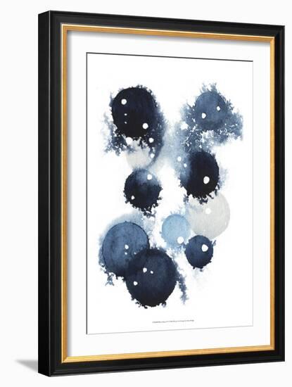 Blue Galaxy IV-Grace Popp-Framed Art Print
