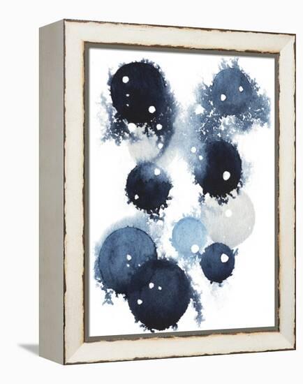 Blue Galaxy IV-Grace Popp-Framed Stretched Canvas