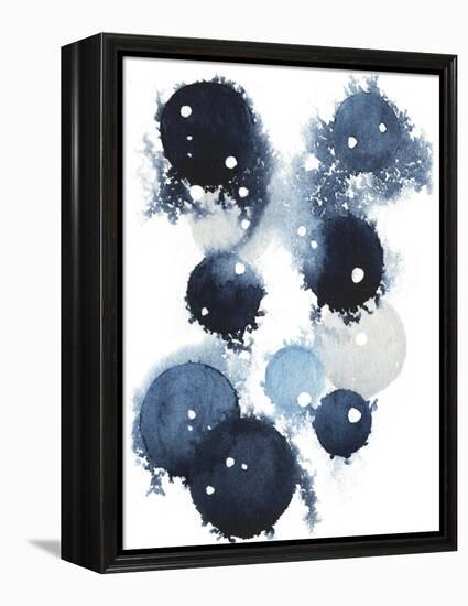 Blue Galaxy IV-Grace Popp-Framed Stretched Canvas