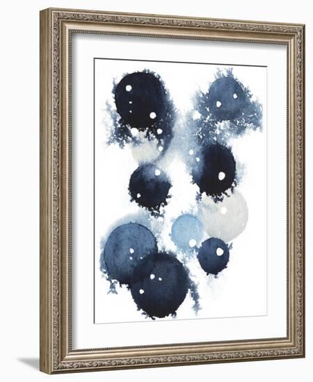 Blue Galaxy IV-Grace Popp-Framed Premium Giclee Print