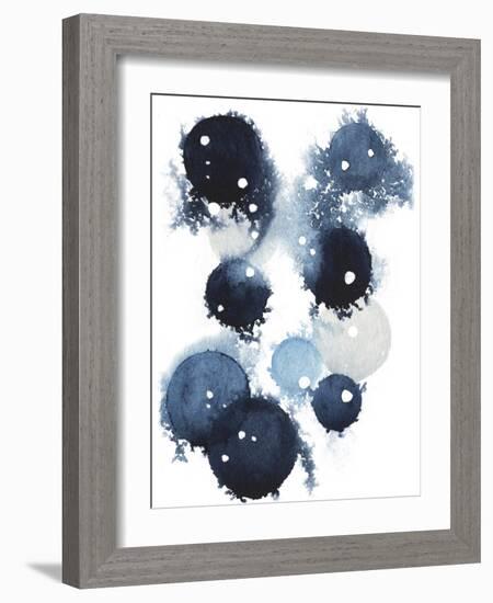 Blue Galaxy IV-Grace Popp-Framed Premium Giclee Print