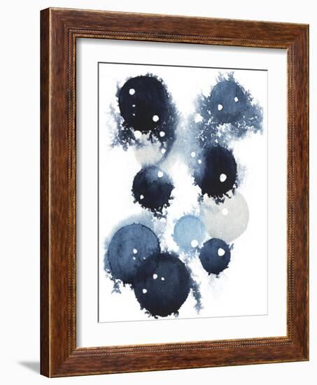 Blue Galaxy IV-Grace Popp-Framed Premium Giclee Print