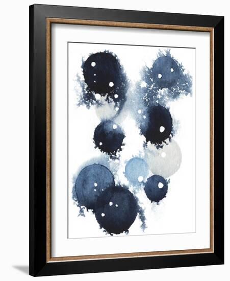 Blue Galaxy IV-Grace Popp-Framed Premium Giclee Print