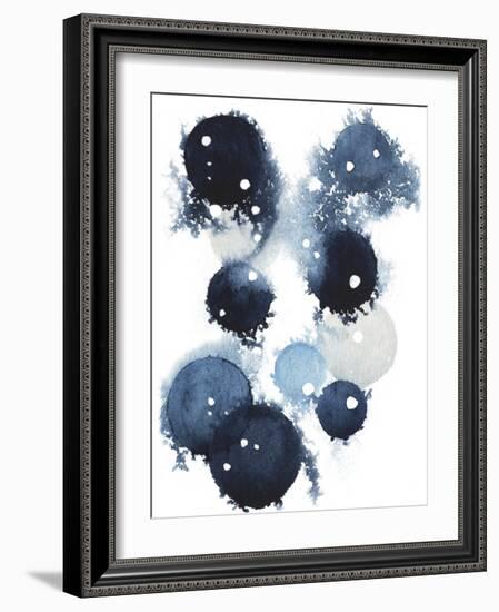 Blue Galaxy IV-Grace Popp-Framed Premium Giclee Print