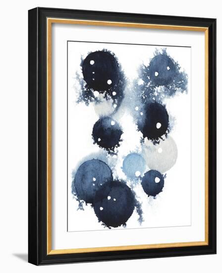 Blue Galaxy IV-Grace Popp-Framed Premium Giclee Print