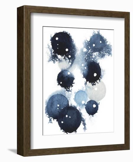 Blue Galaxy IV-Grace Popp-Framed Art Print