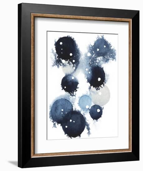 Blue Galaxy IV-Grace Popp-Framed Art Print