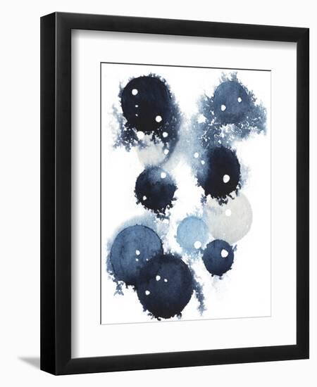 Blue Galaxy IV-Grace Popp-Framed Art Print